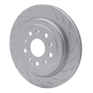 Cadillac CTS Brake Rotor (1) - Rear Right - R1 Concepts - Slotted GeoSPEC - `15-`19